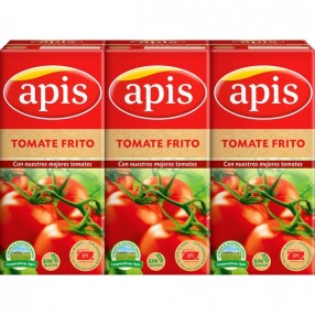 APIS Tomate frito pack 3 brick 215 grs